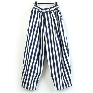 [AUTHENTIC] BOLD STRIPE BALLOON WIDE PANTS 와이드 벌룬팬츠