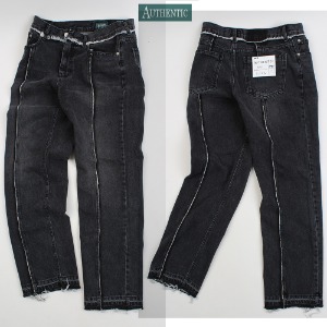 인디안 절개라인데님진(블루컬러), INDIAN INCISION LINE DENIM JEAN (BLUE) 흑청,블랙워싱,블랙진