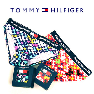 [TOMMY HILFIGER]STAR CHECK BIKINI/스타체크 삼각팬티