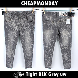 [CHEAP MONDAY]Tight BLK Grey uw