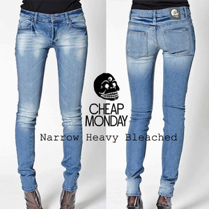 [CHEAP MONDAY] Narrow Heavy Bleached/2011ss신상/칩먼데이정품