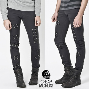 [CHEAP MONDAY] Tight construction gray/칩먼데이 컨스트럭션진