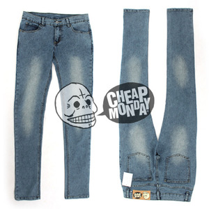 [CHEAP MONDAY]Light Blue washing Tight Skinny Jeans 칩먼데이 블루워싱스키니