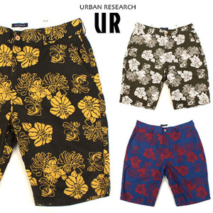 [URBAN RESEARCH]Flower Short Pants 얼반리서치 플라워반바지