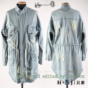 [HANJIRO japan] Denim OverCoat  한지로 데님 오버코트