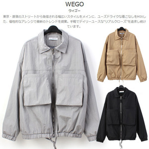 [WEGO] Shiny Big Pocket Jumper 빅포켓점퍼