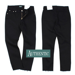 [AUTHENTIC]  CUT 10B  Black Jeans 10부블랙컷팅진 1114  