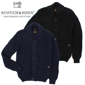 [Scotch&amp;Soda] KNIT ZIP CARDIGAN  클래시컬 스웨터 가디건 (지퍼+버튼) 스카치앤소다