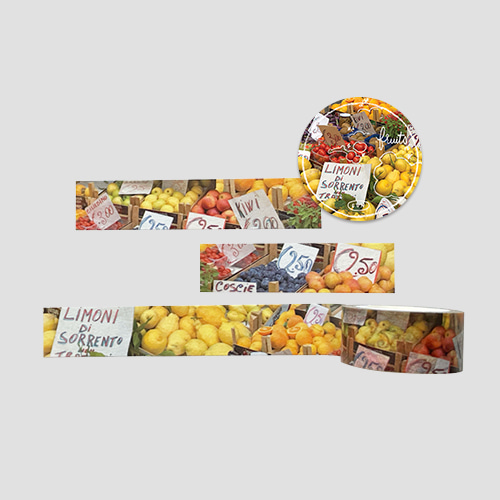 [eun] new fruits masking tape (20mm) (재입고)