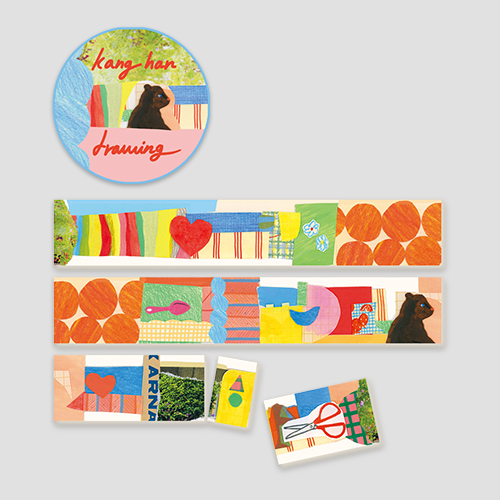 [a letter from] collage masking tape (20mm) (3차입고)