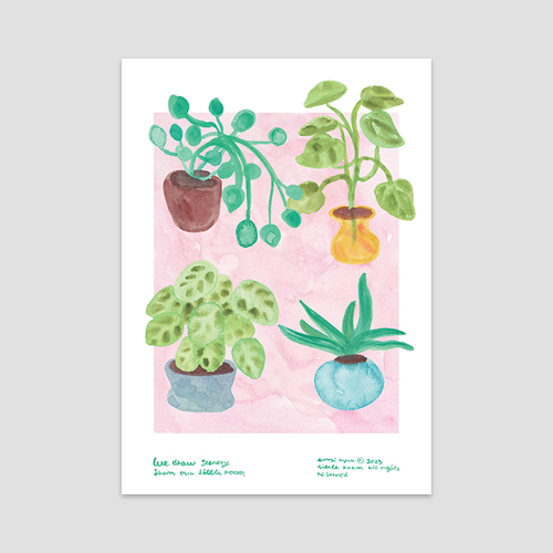 [리틀룸] Plant Room Poster (재입고)