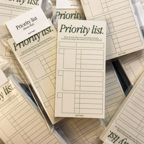 [논디] Priority list (떡메모지)