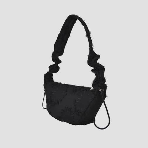 [리즘] Porcelain bag (small) - Black