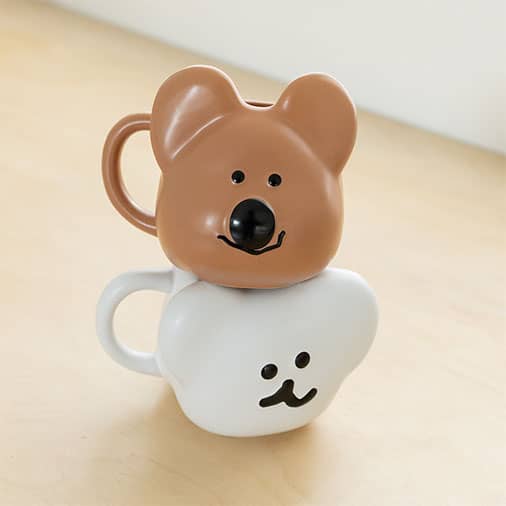 [다이노탱] Quokka &amp; BOBO Mug Cup (재입고)