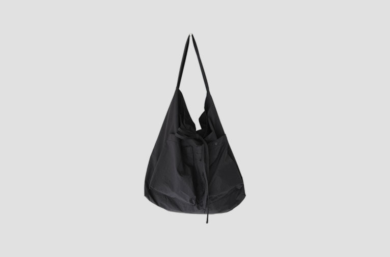 [projet] two pockets easy bag black (8차입고)