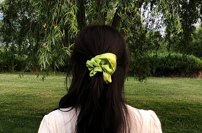 [브리즈아카이브] Flower scrunchie - Grass