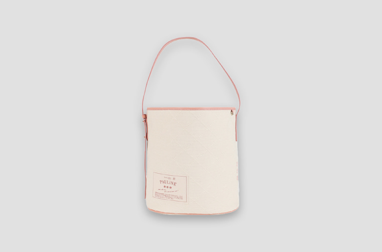 [오부니] Pauline&#039;s bucket bag - French Pink