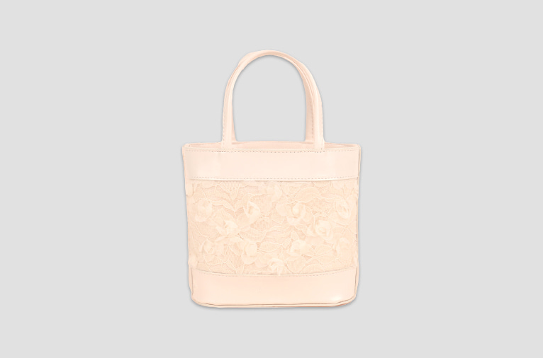 [오부니] Mini lace bag - Cream (마지막수량)