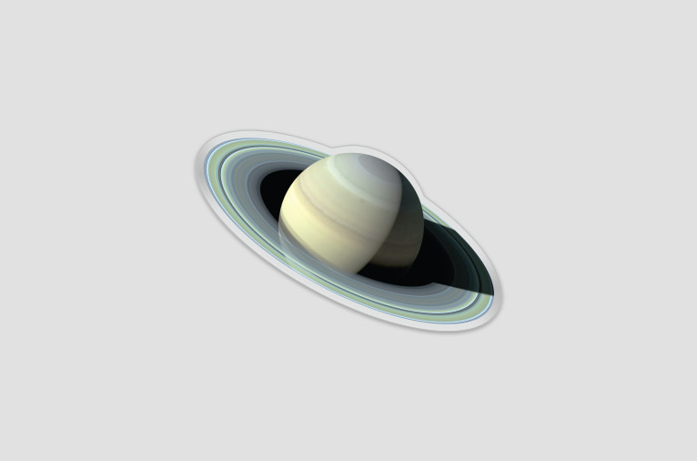 [코즈믹아카이브] Saturn 새턴 투명 아크릴톡