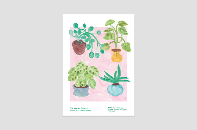 [리틀룸] Plant Room Poster (재입고)