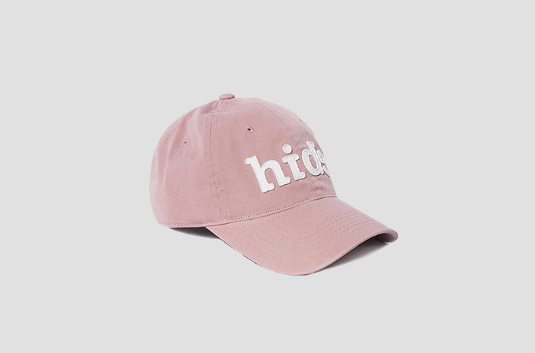 [히든비하인드] HIDE BALL CAP (BABY PINK) (3차입고)