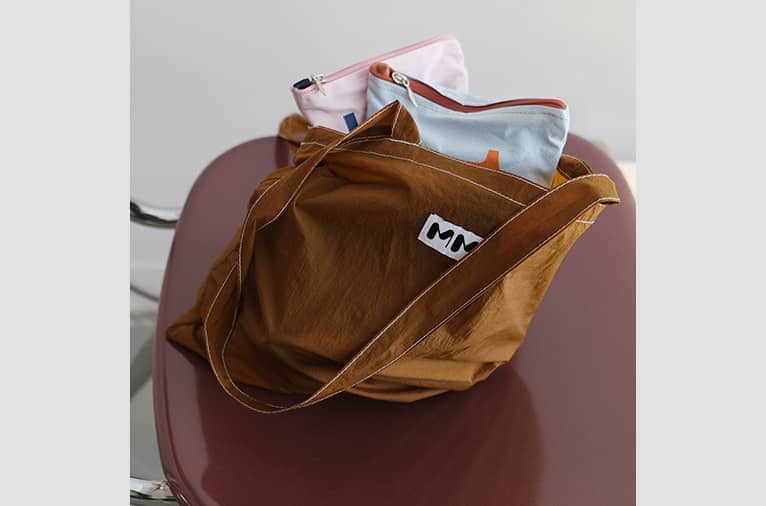 [민민] Clear Light Bag_Nuts Brown (재입고)