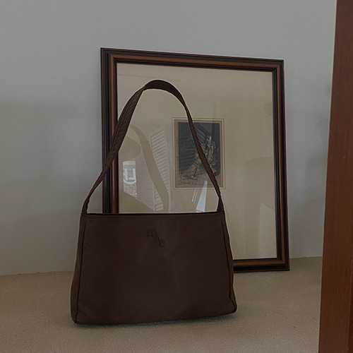 [무쿠앤에보니] Comfy bag - dark brown (5차입고)