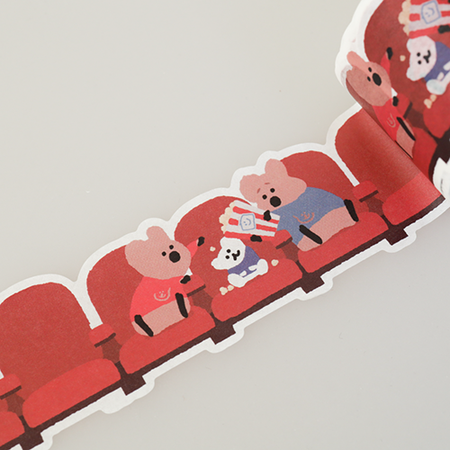 [다이노탱] POPCORN PLEASE! MASKING TAPE