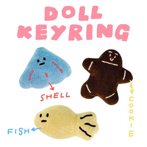 [ppp studio] Doll Keyring (5차입고)