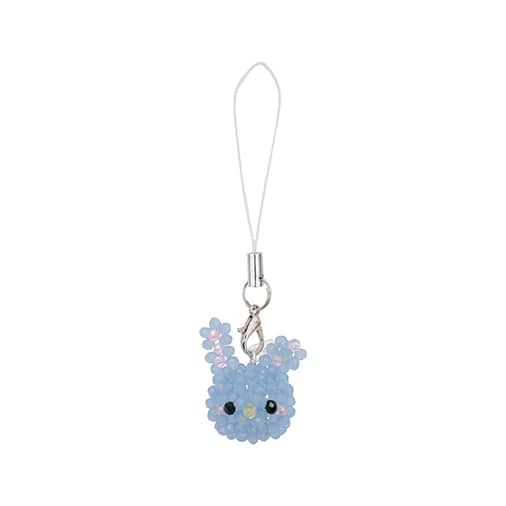 [swingset] Drooping Ear Rabbit Phone String (Blue)