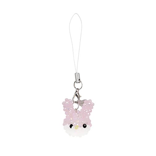 [swingset] Rabbit Phone String (Baby Pink)