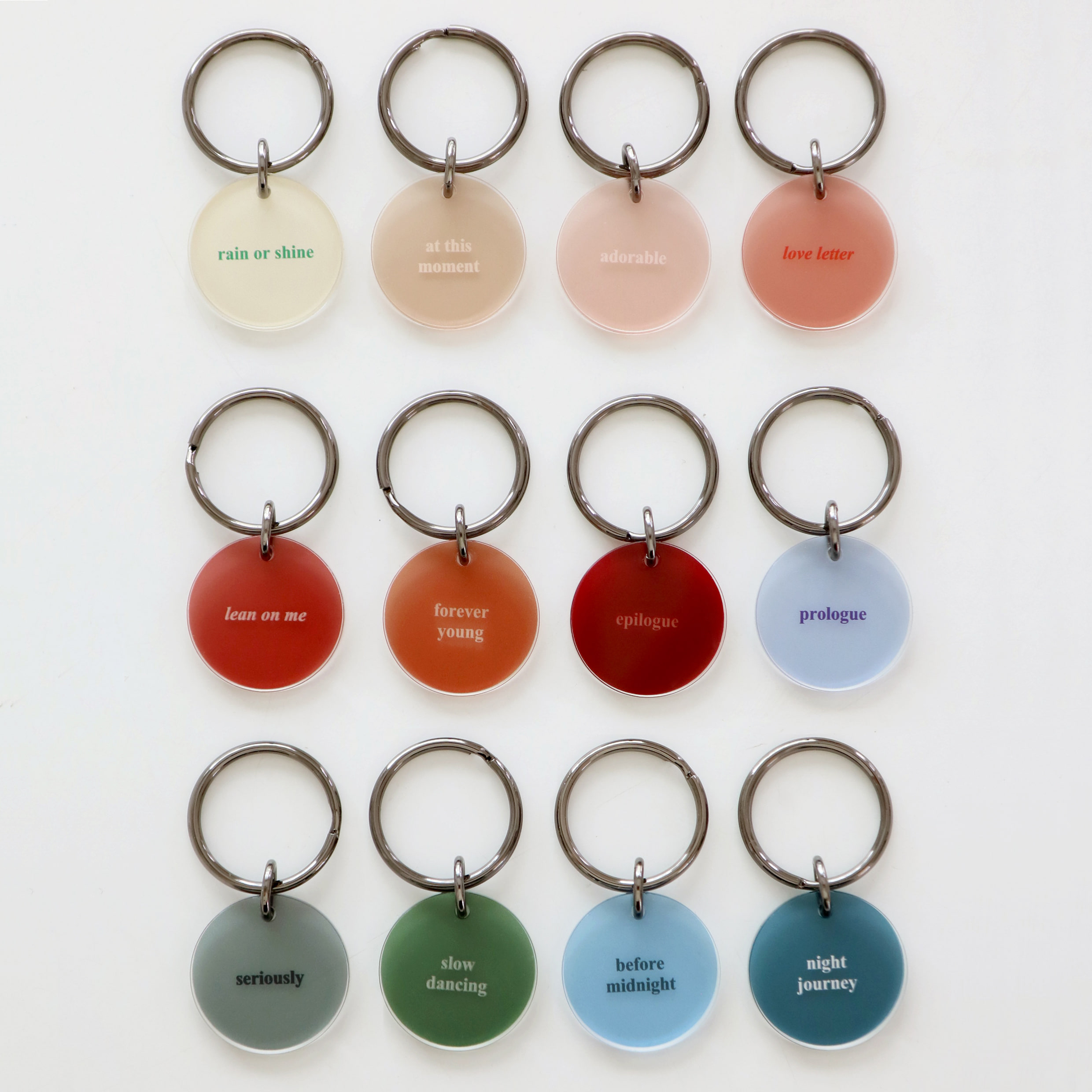 [ALLGRAY] keyring_circle 12종 (17차입고)