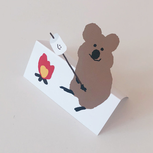 [다이노탱] S`more QUOKKA Sticker (재입고)