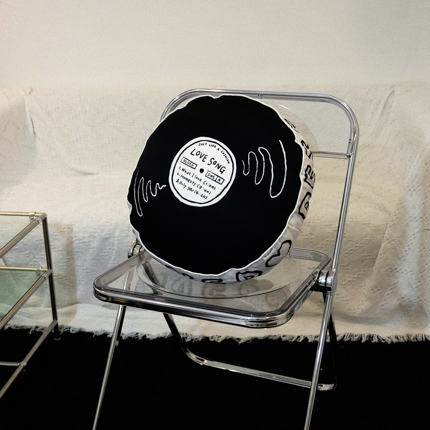 [희다가든] Love songs vinyl cushion