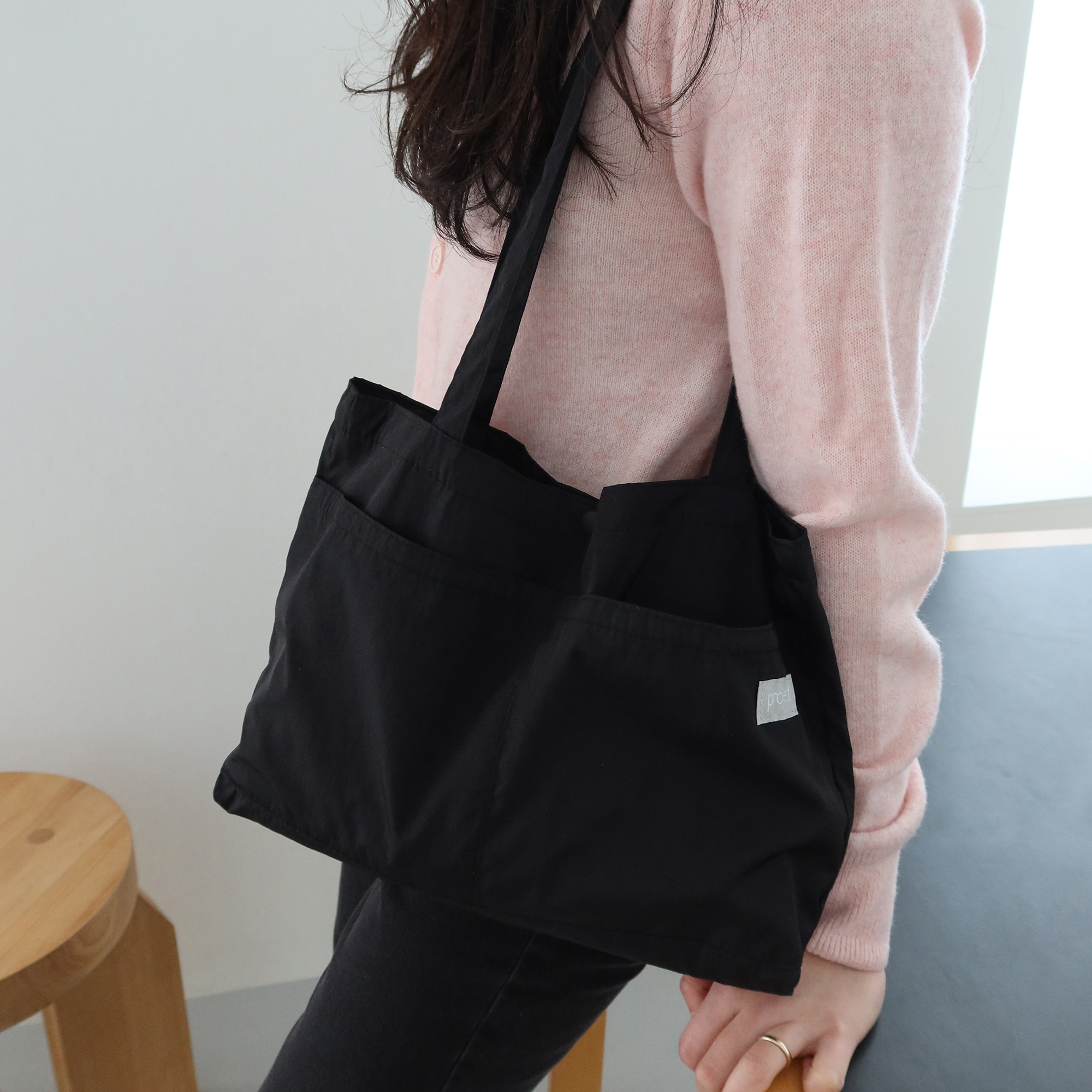 [projet] light &amp; light bag (black) (재입고)