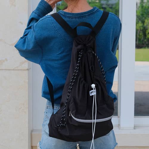 [민민] 3Pockets Backpack Black (4차입고)