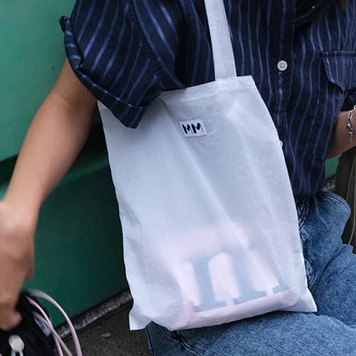 [민민] Clear Light Bag_Pure White (3차입고)