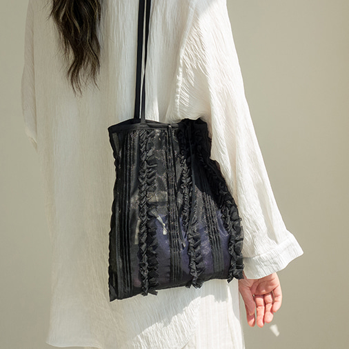 [유아뷰] black lace bag_no.2