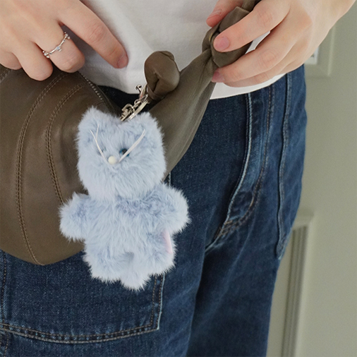 [올리베] Olivet baby cat keychain (아기올냥이) blue