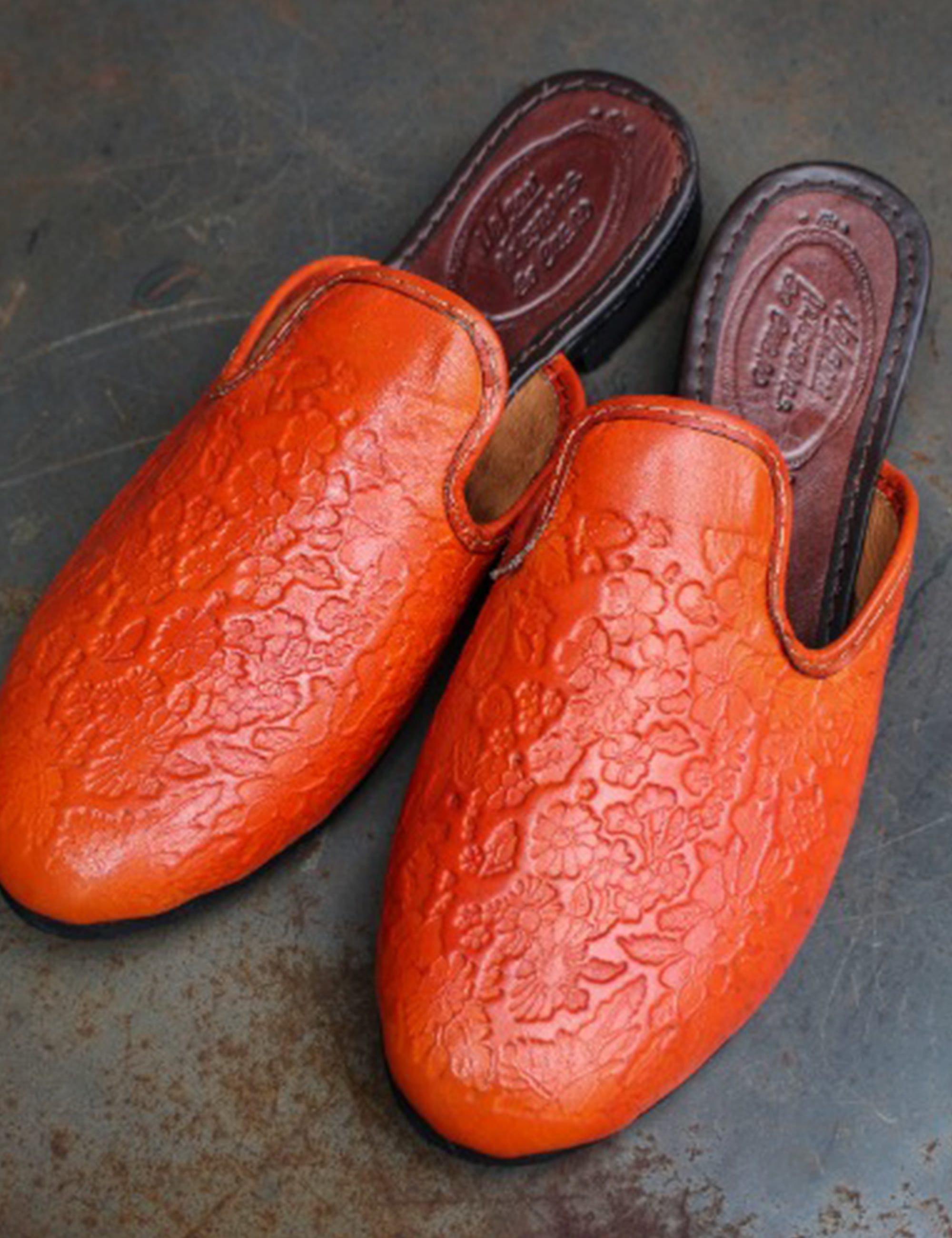 EMBOSS ZAPATILLAS_ORANGE