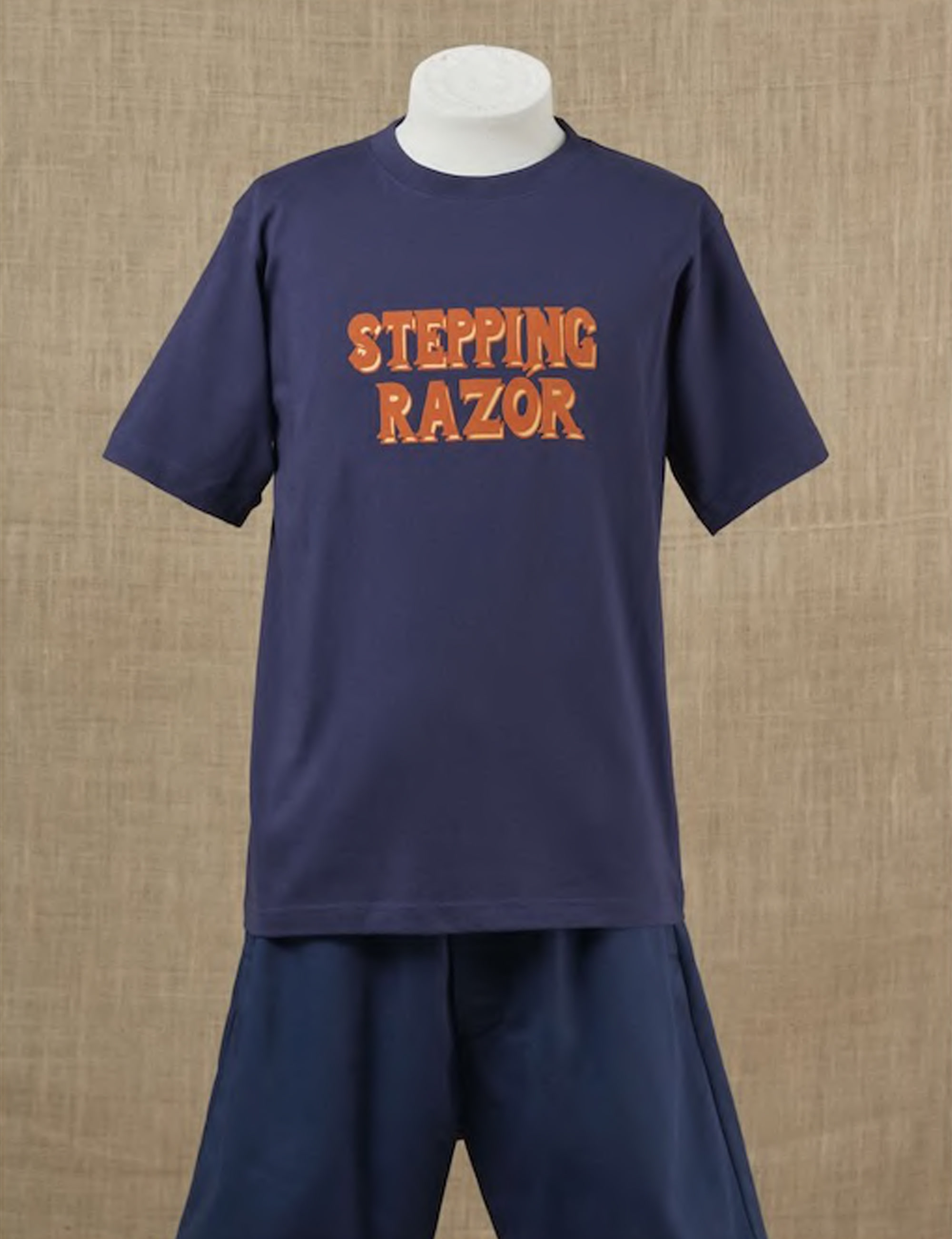 STEPPING RAZOR T-SHIRT_NAVY