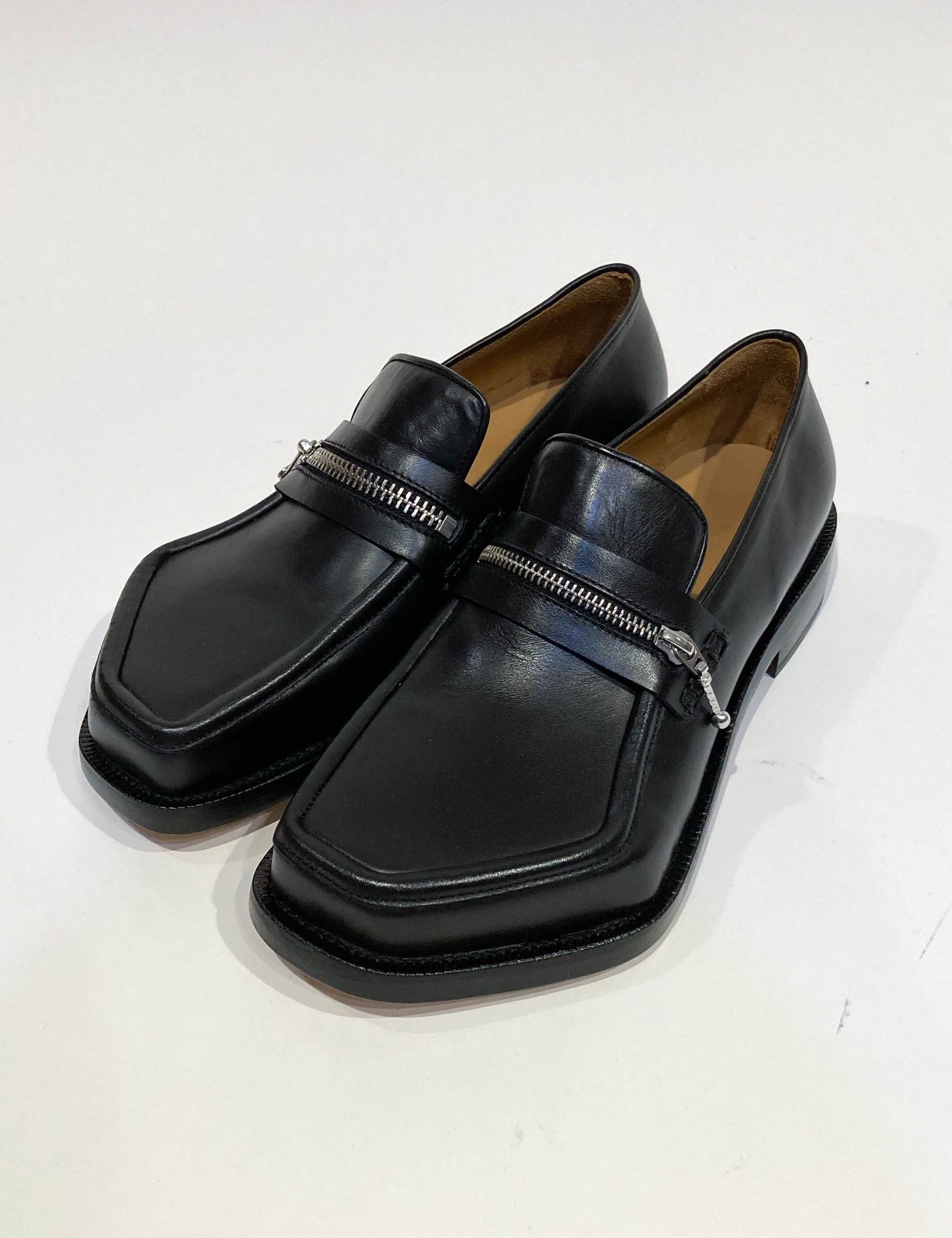 MONSTER LOAFER ZIPPED_BLACK