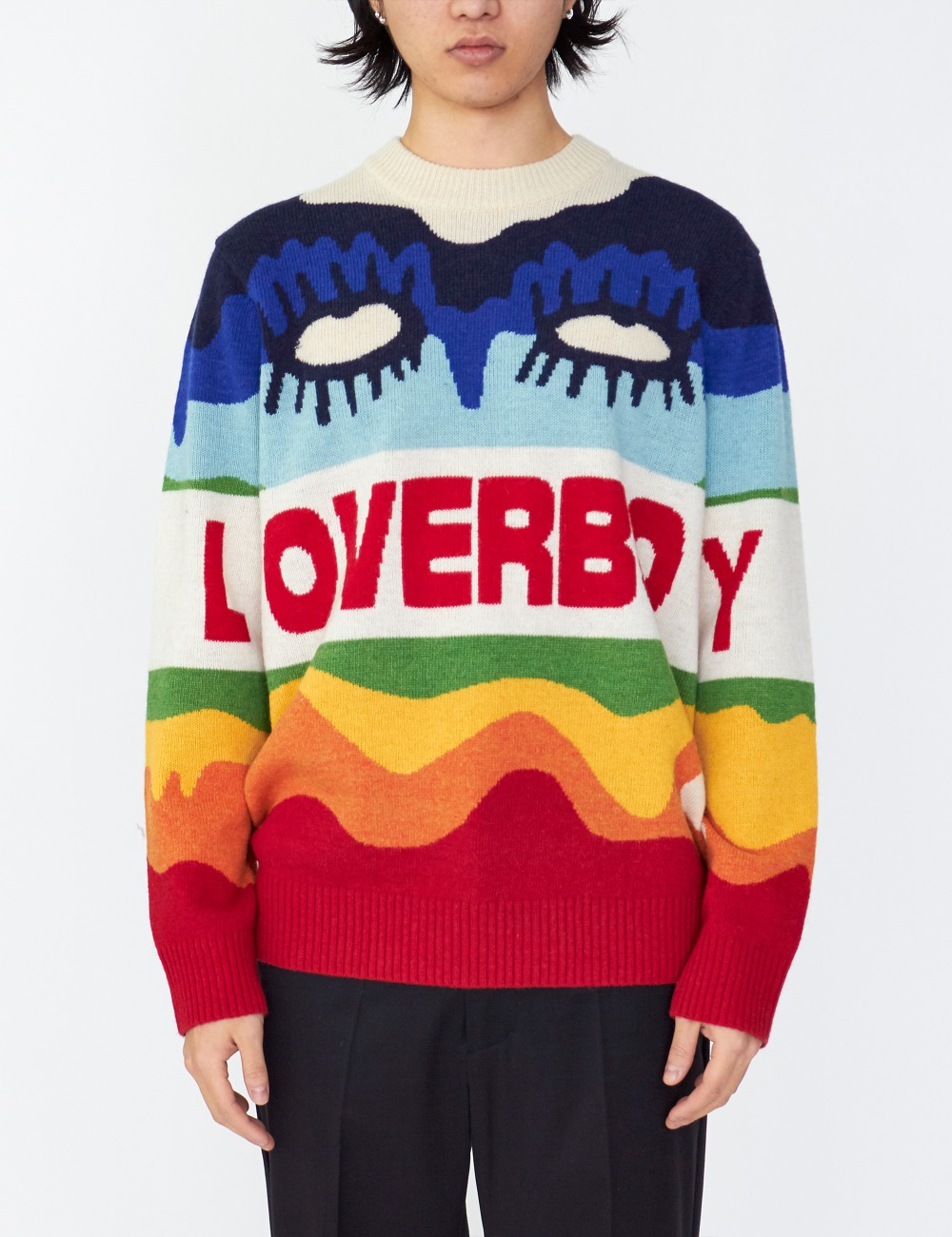 LOVERBOY LOGO GRAPHIC JUMPER_MULTI