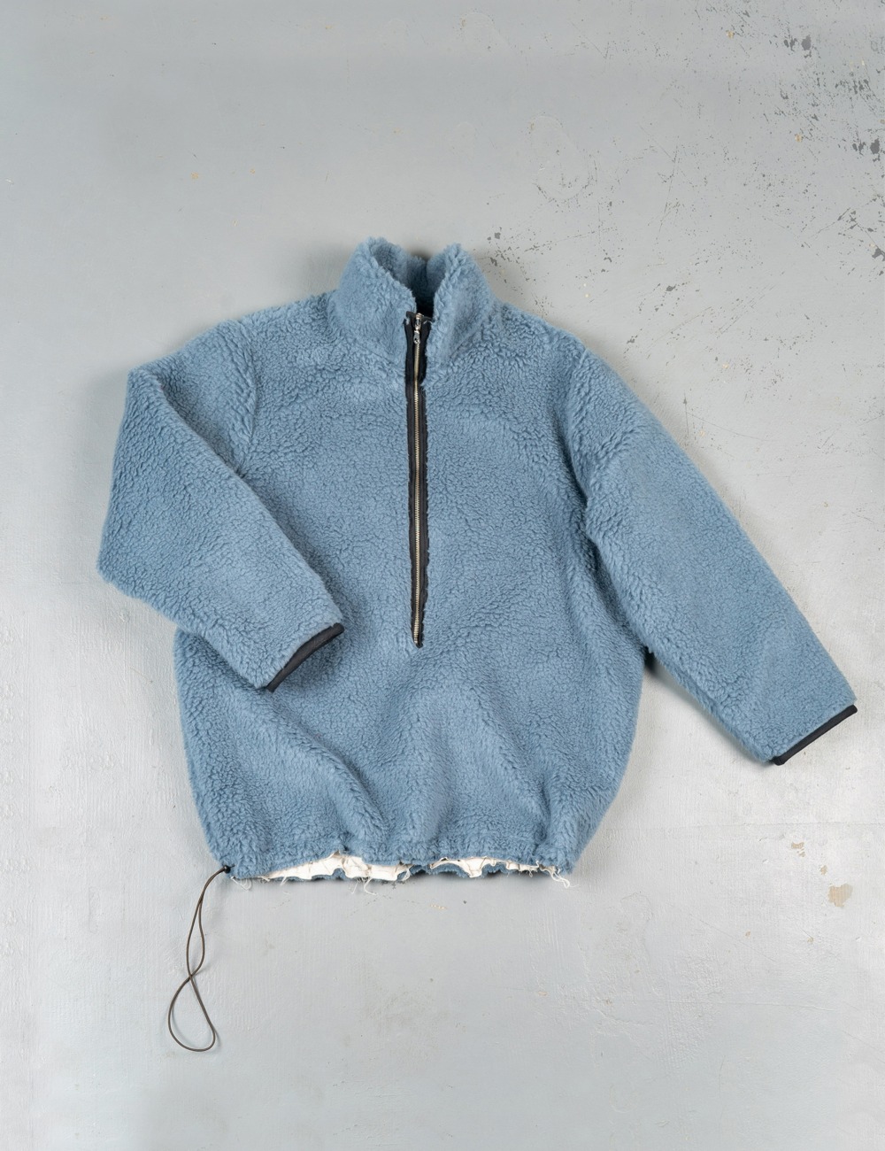 FLEECE ANORAK_BLUE