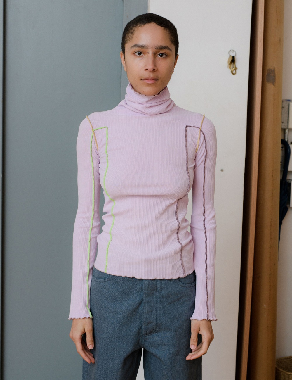 OMATO TURTLENECK_PURPLE