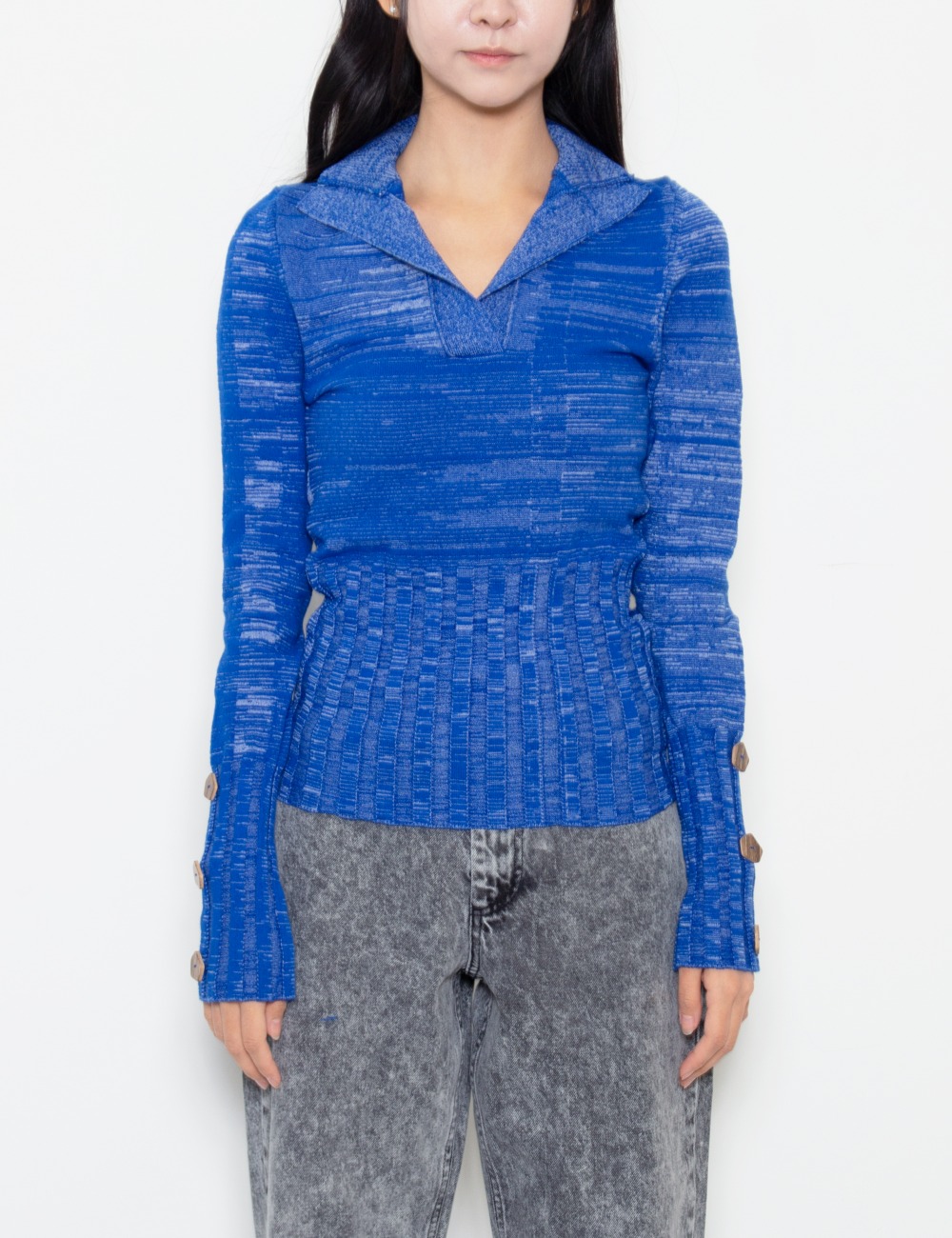 LANIA KNIT TURTLENECK_BLUE