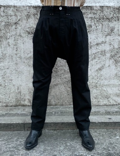 NOMAD SARUEL TAPERED PANTS_BLACK