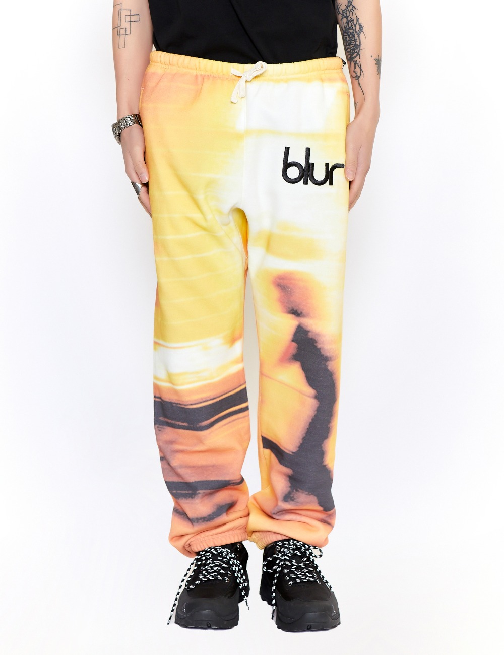 BLUR SWEATPANTS _MULTI