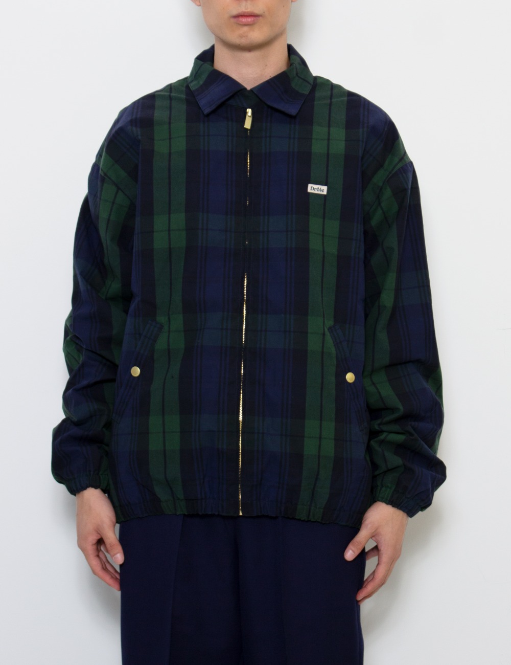 LA VESTE TARTAN_GREEN