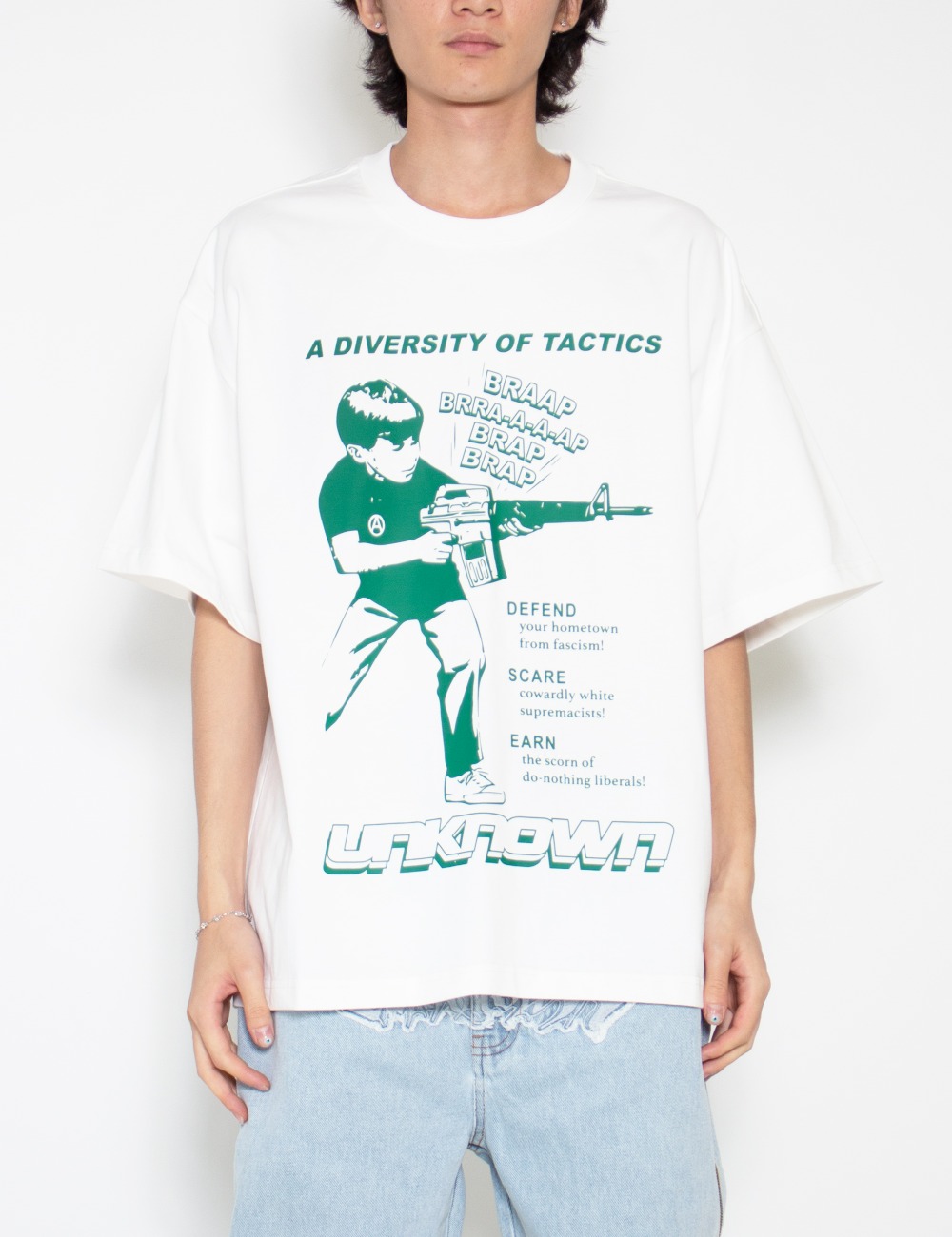 DIVERSITY OF TACTICS TEE_WHITE